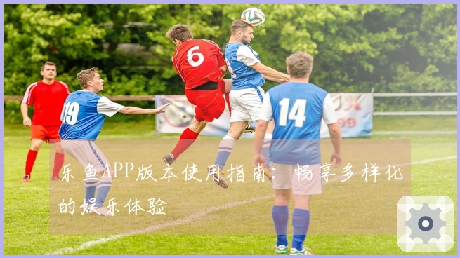 乐鱼APP版本使用指南：畅享多样化的娱乐体验